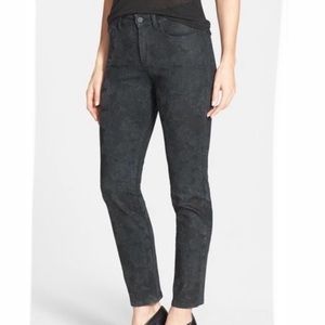 NYDJ Sheri Skinny Floral Print Jeans